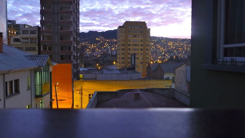 La Paz early in the morning